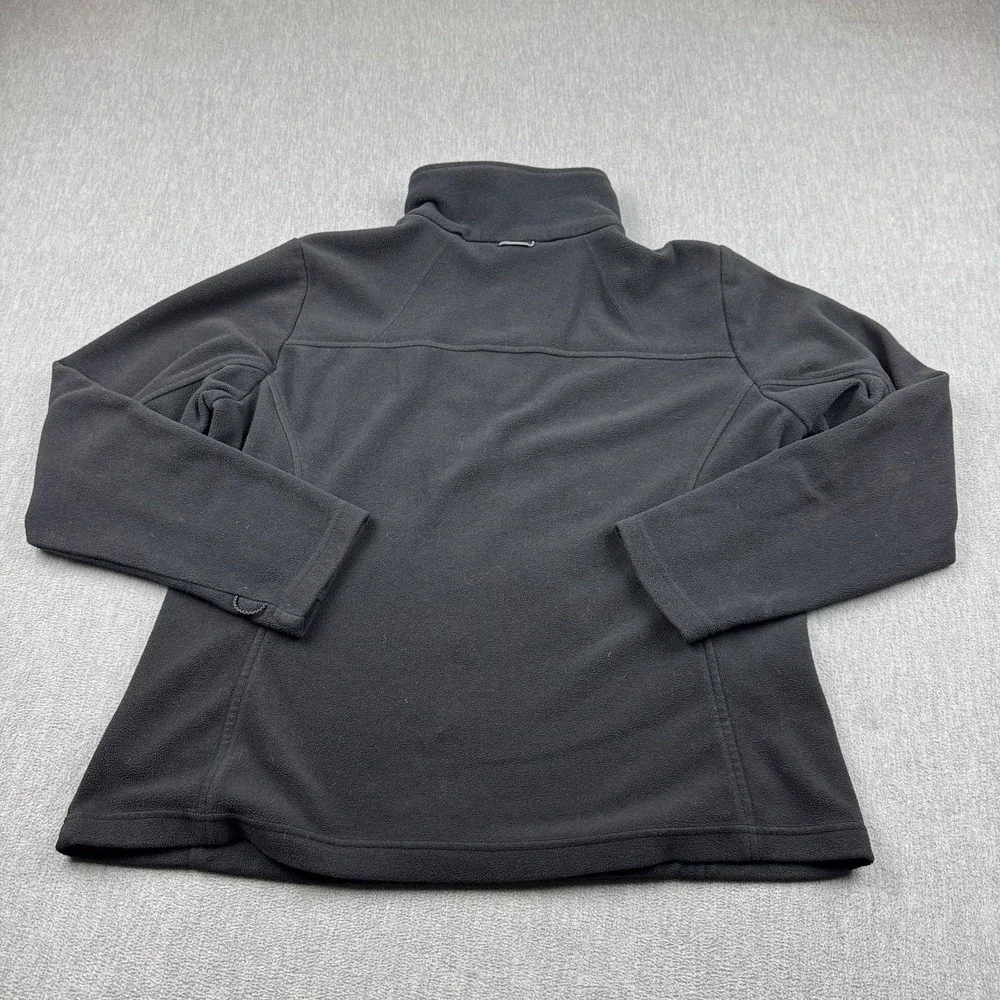 Columbia Jacket Womens XL Black Benton‎ Springs Full Zip Fleece Outdoor Hiking